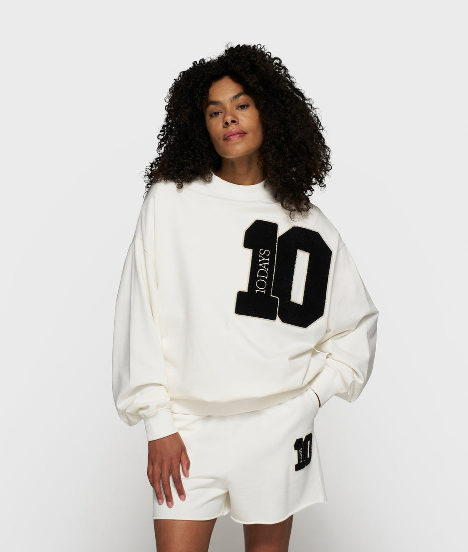 baseball sweater 10 | ecru