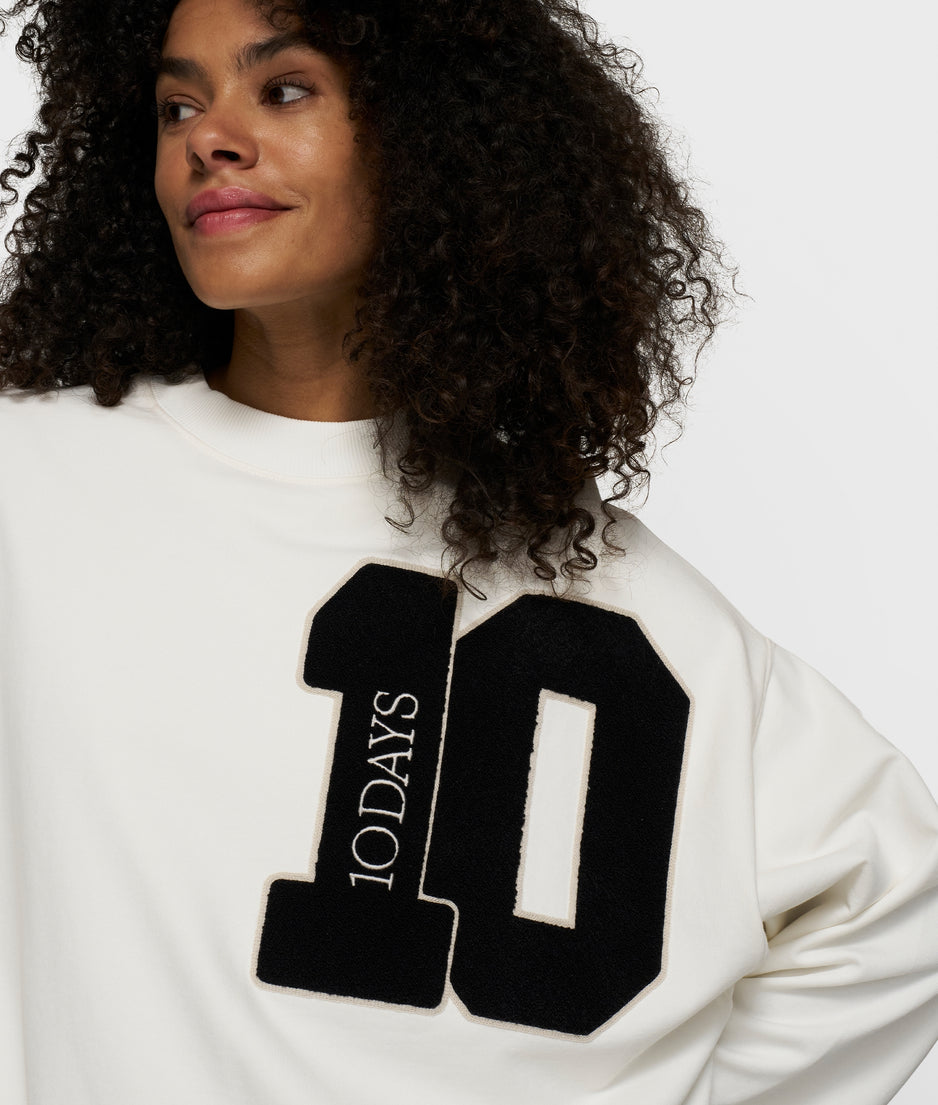 baseball sweater 10 | ecru