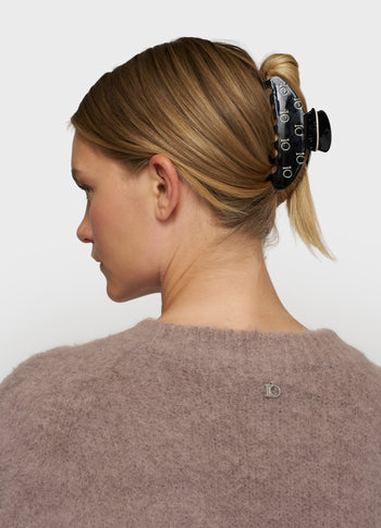 hair claw | black