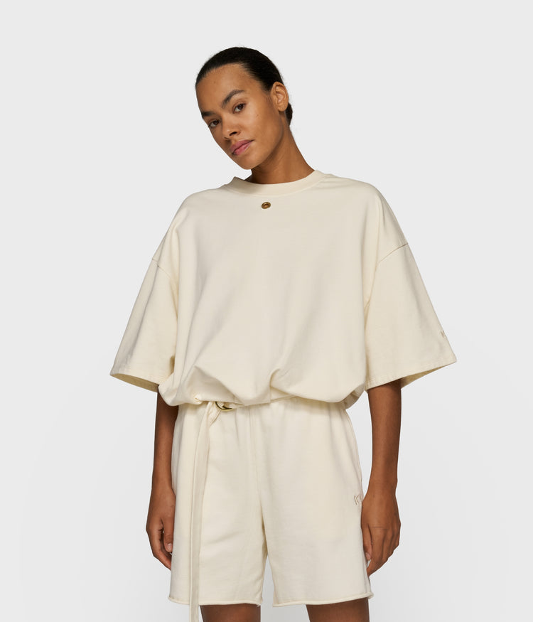 balloon sweater | soft vanilla