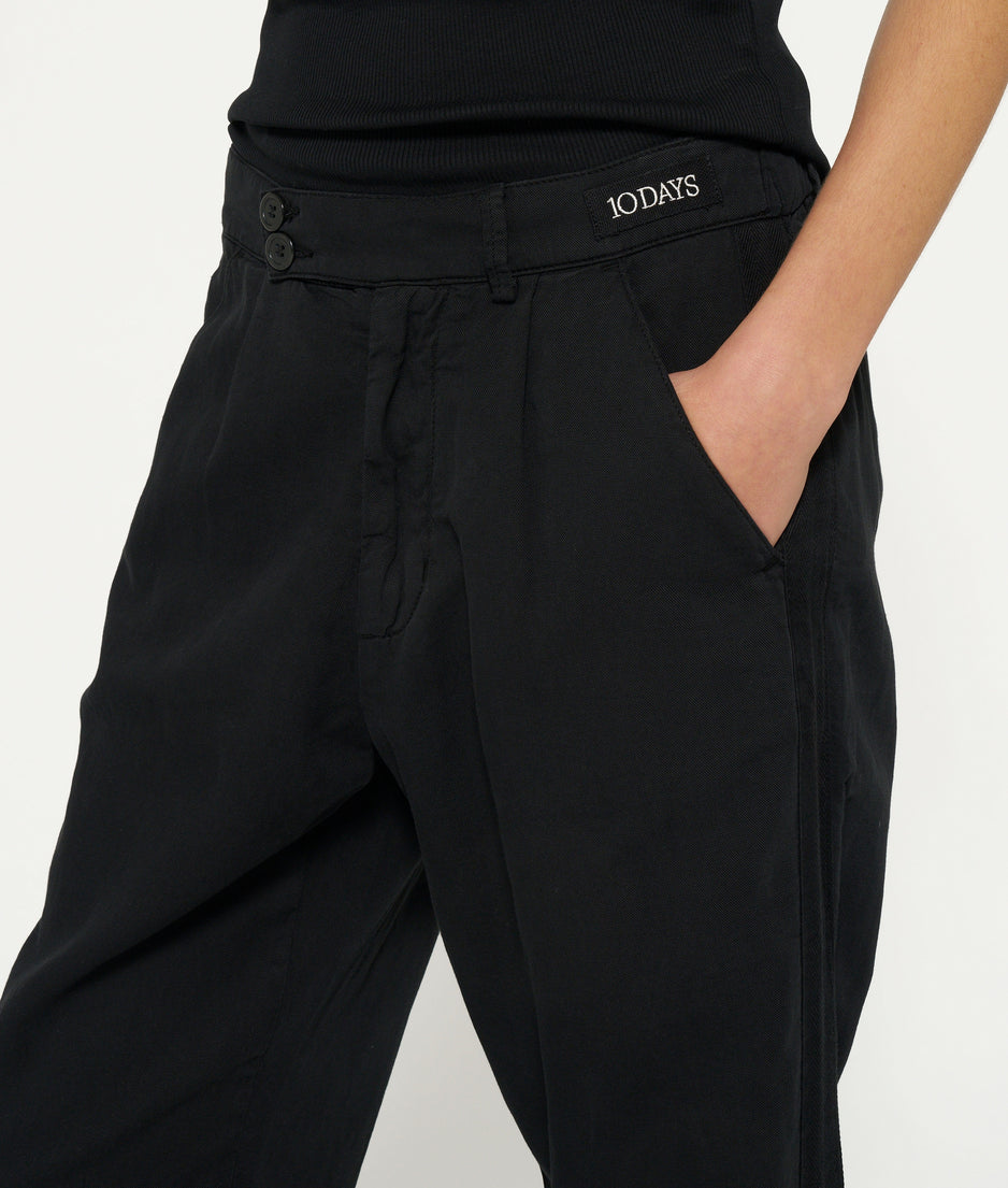 pants twill | black
