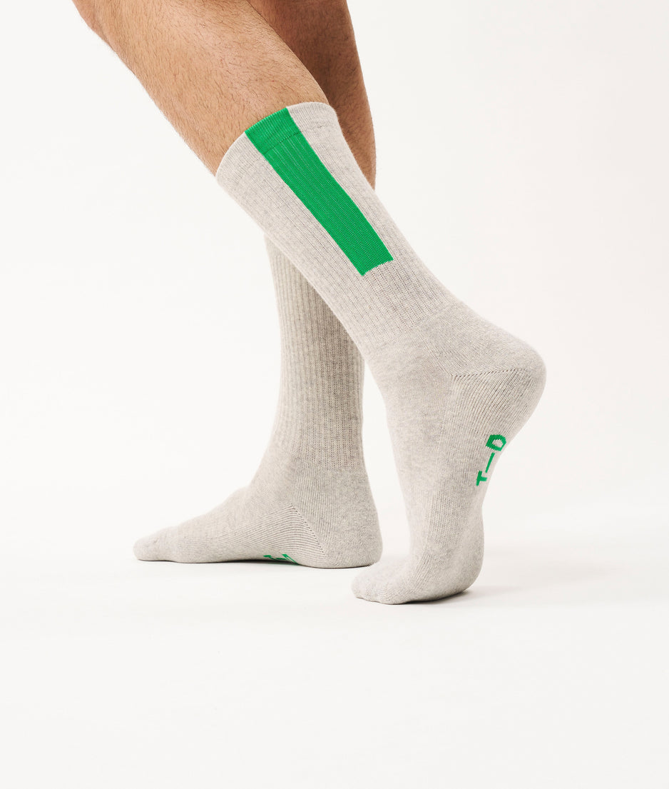 Jaden socks | light grey melee