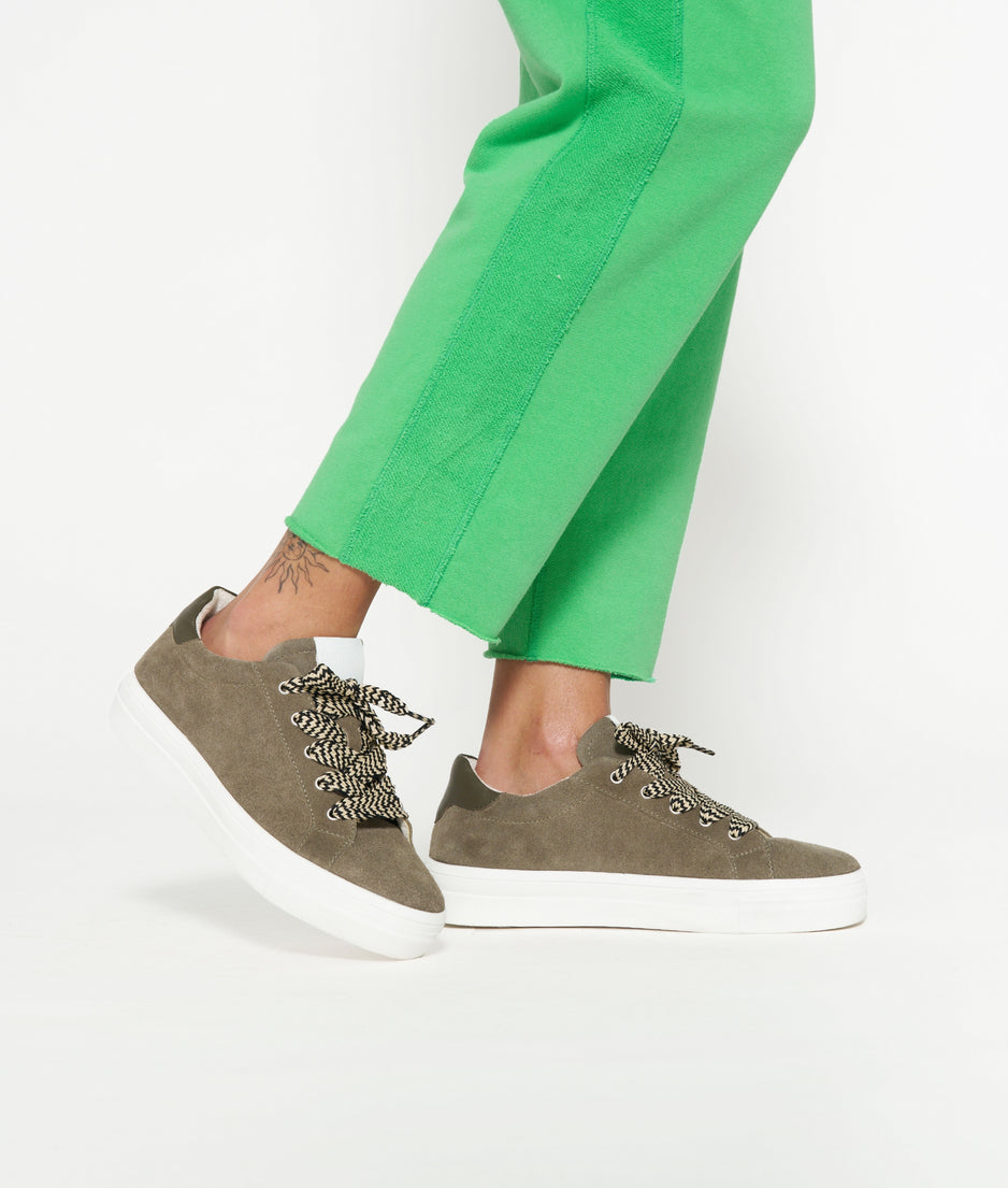 sneakers | dark moss