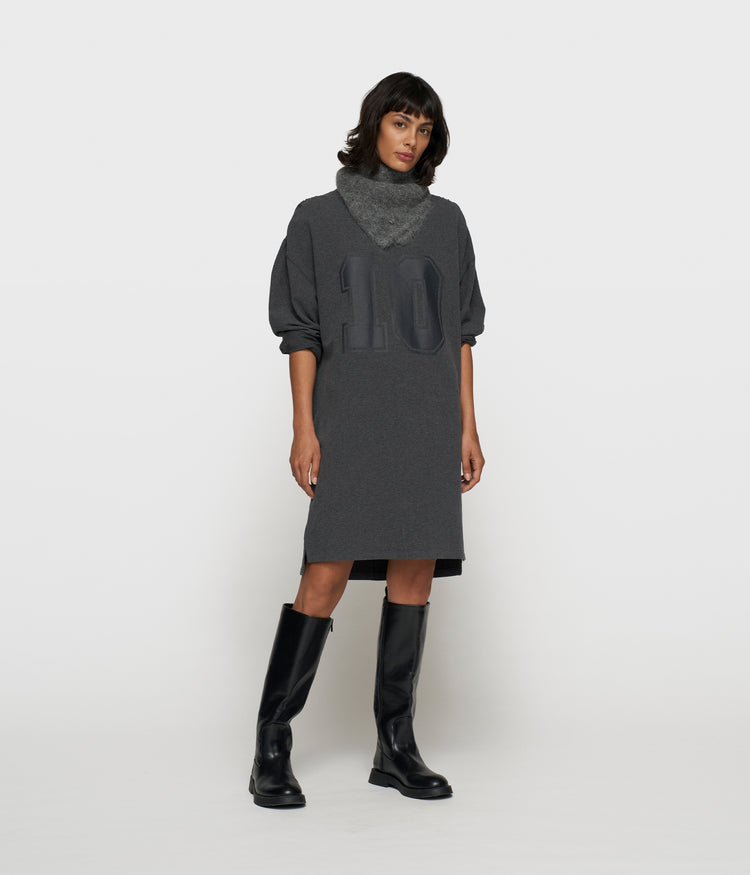 midi gathering dress | antra melee