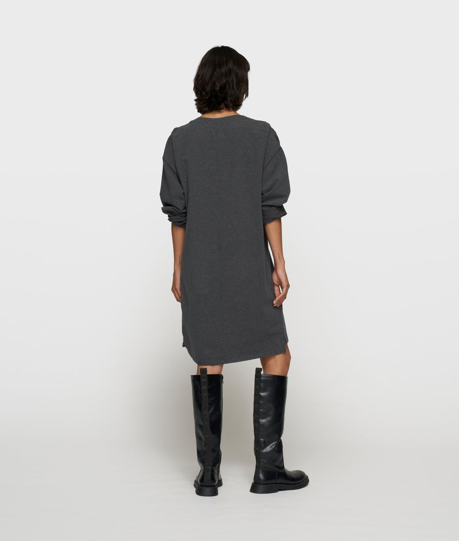 midi gathering dress | antra melee