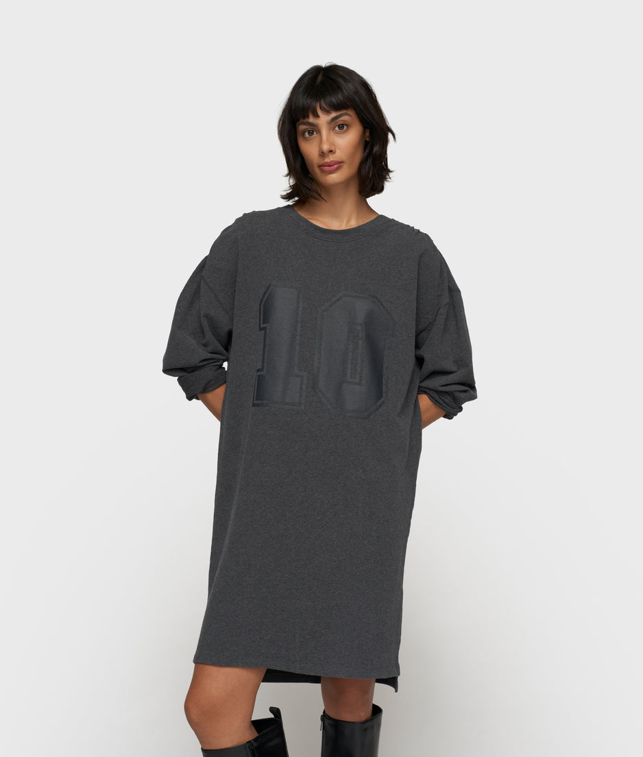 midi gathering dress | antra melee