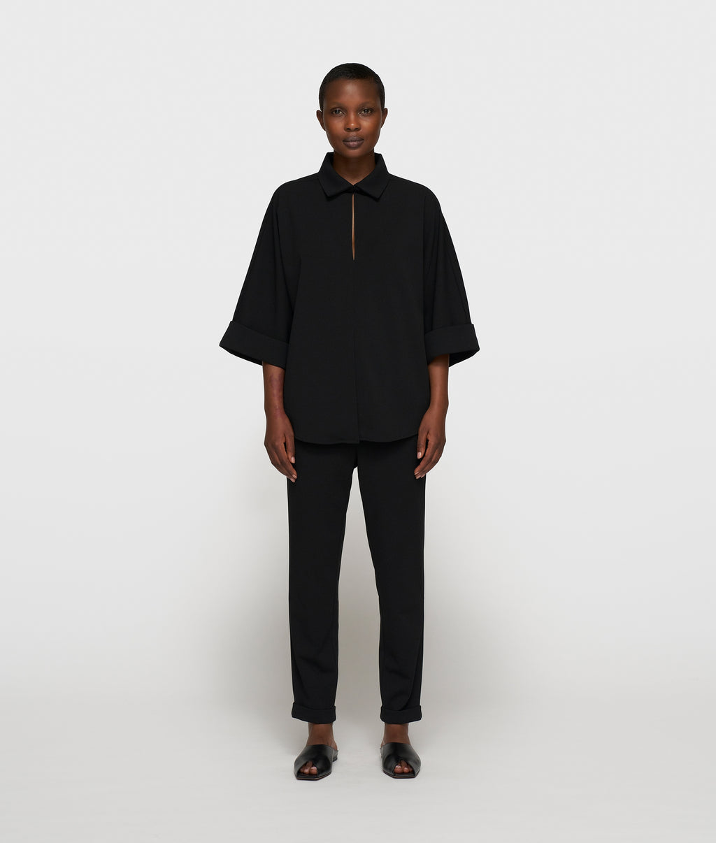 The two-way Formal Top | black