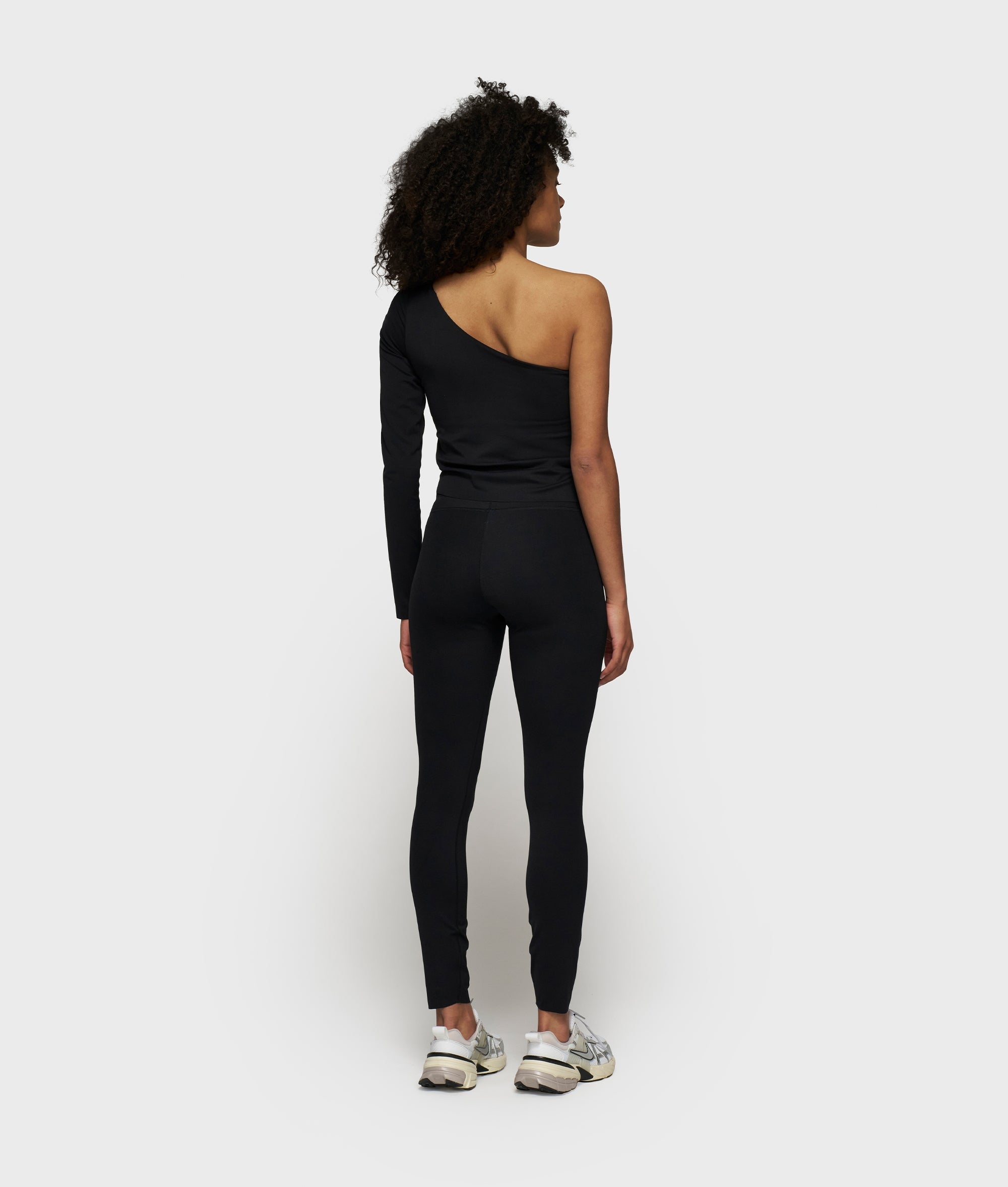 one shoulder top | black | 10DAYS | Official Online Store