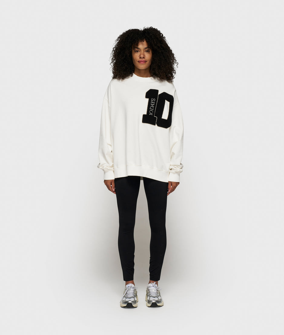 baseball sweater 10 | ecru