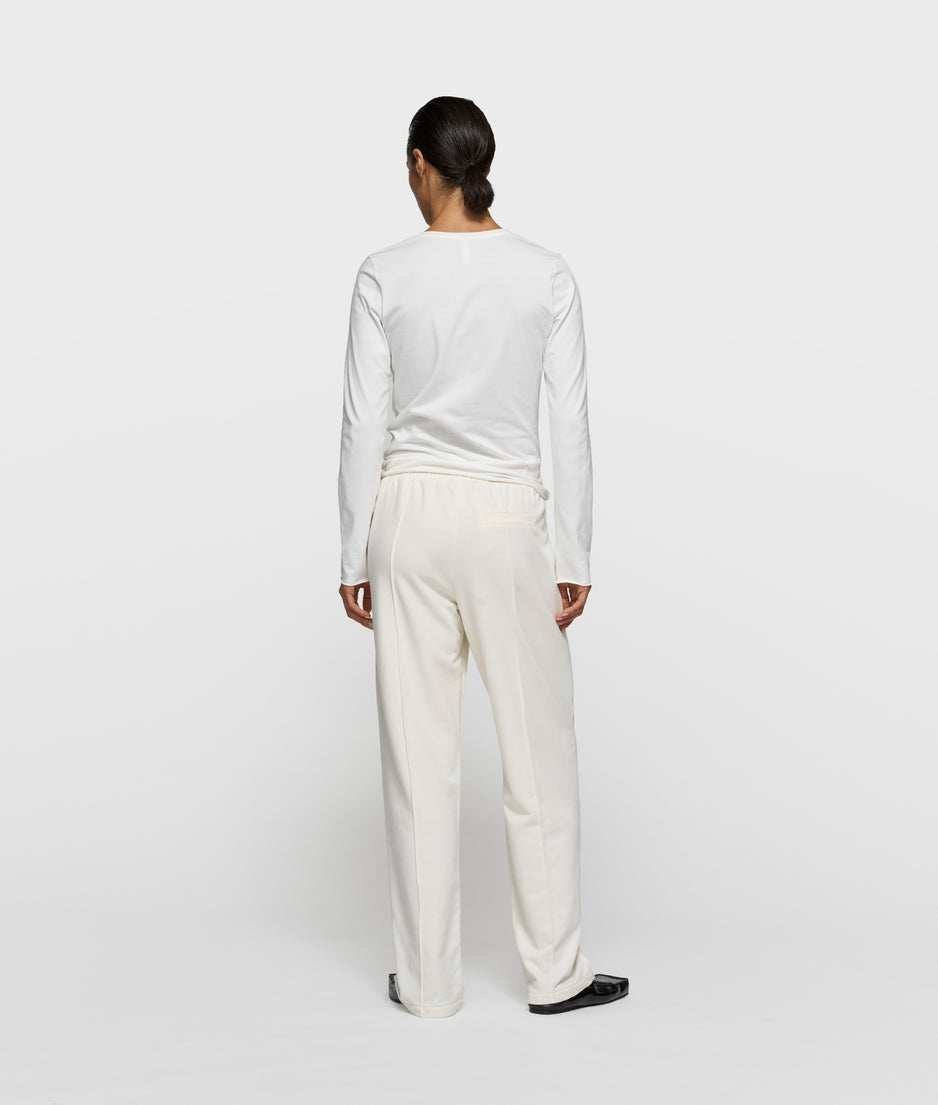 belt jogger | pearl