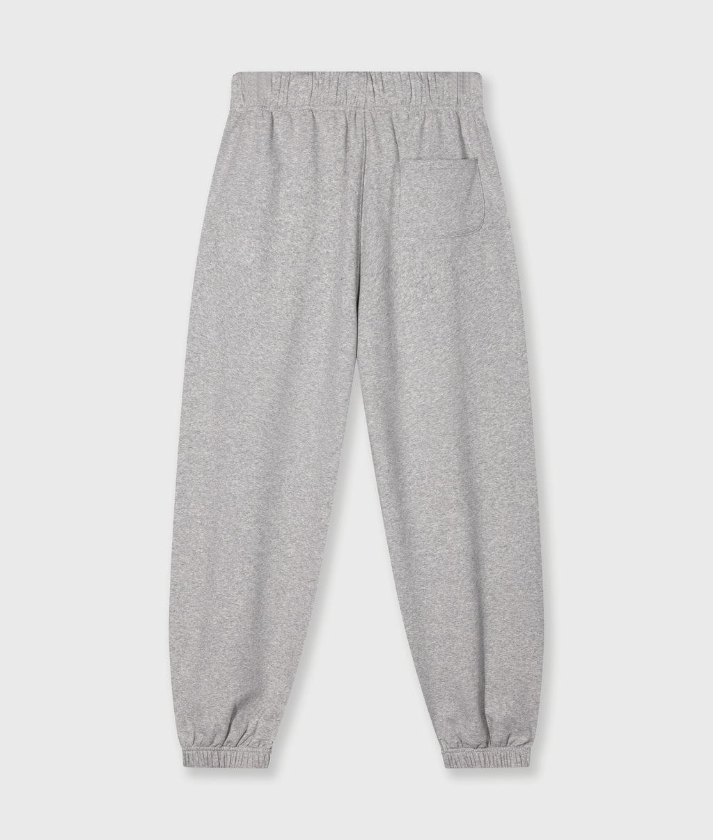 THE BAR JOGGER FLEECE | light grey melee