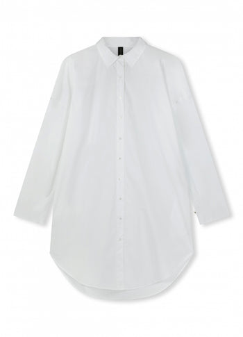 THE POPLIN SHIRT | white