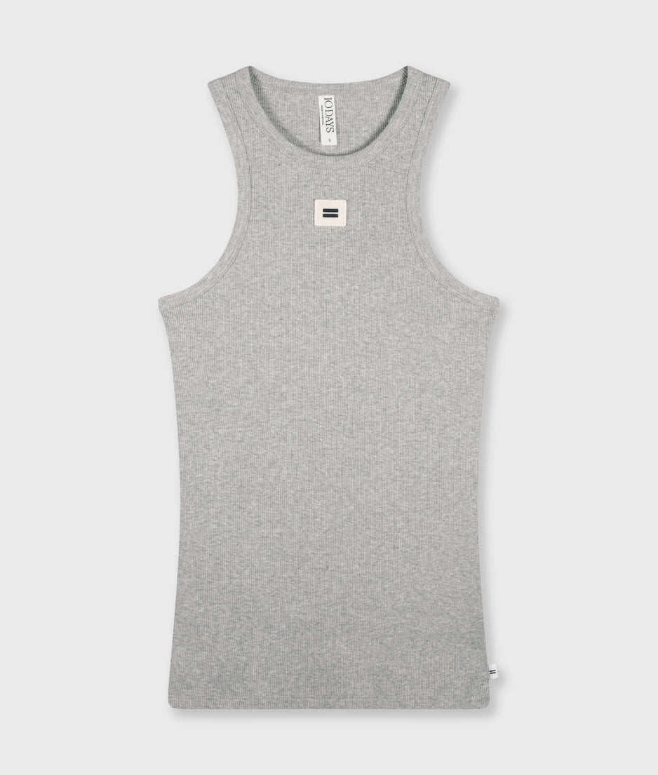 THE TANK TOP | light grey melee