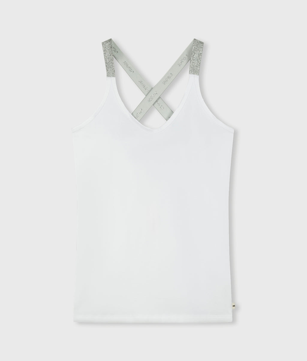 THE WRAPPER LUREX | white
