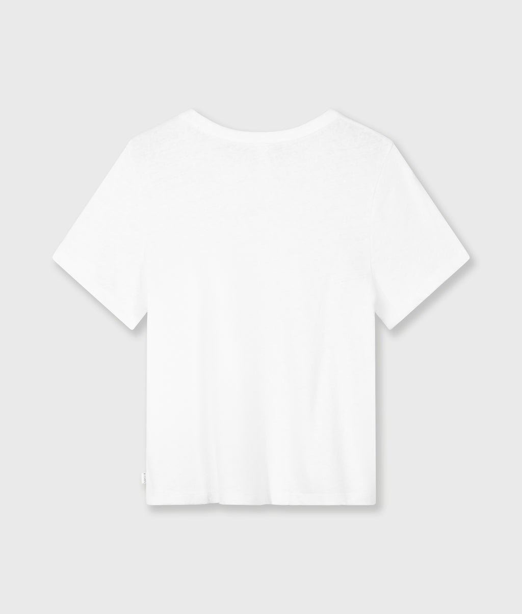 THE PETITE TEE | white