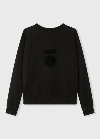 THE CREW NECK SWEATER | black