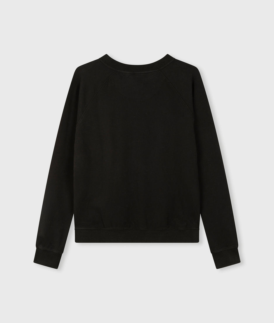 THE CREW NECK SWEATER | black