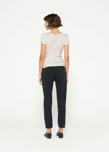 THE SLIM FIT TEE | soft white melee