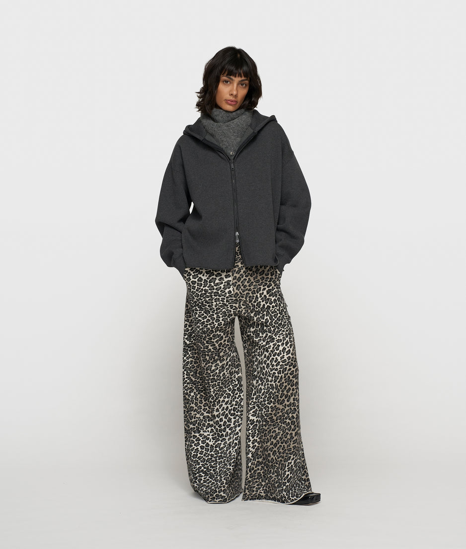 statement zip hoodie | antra melee