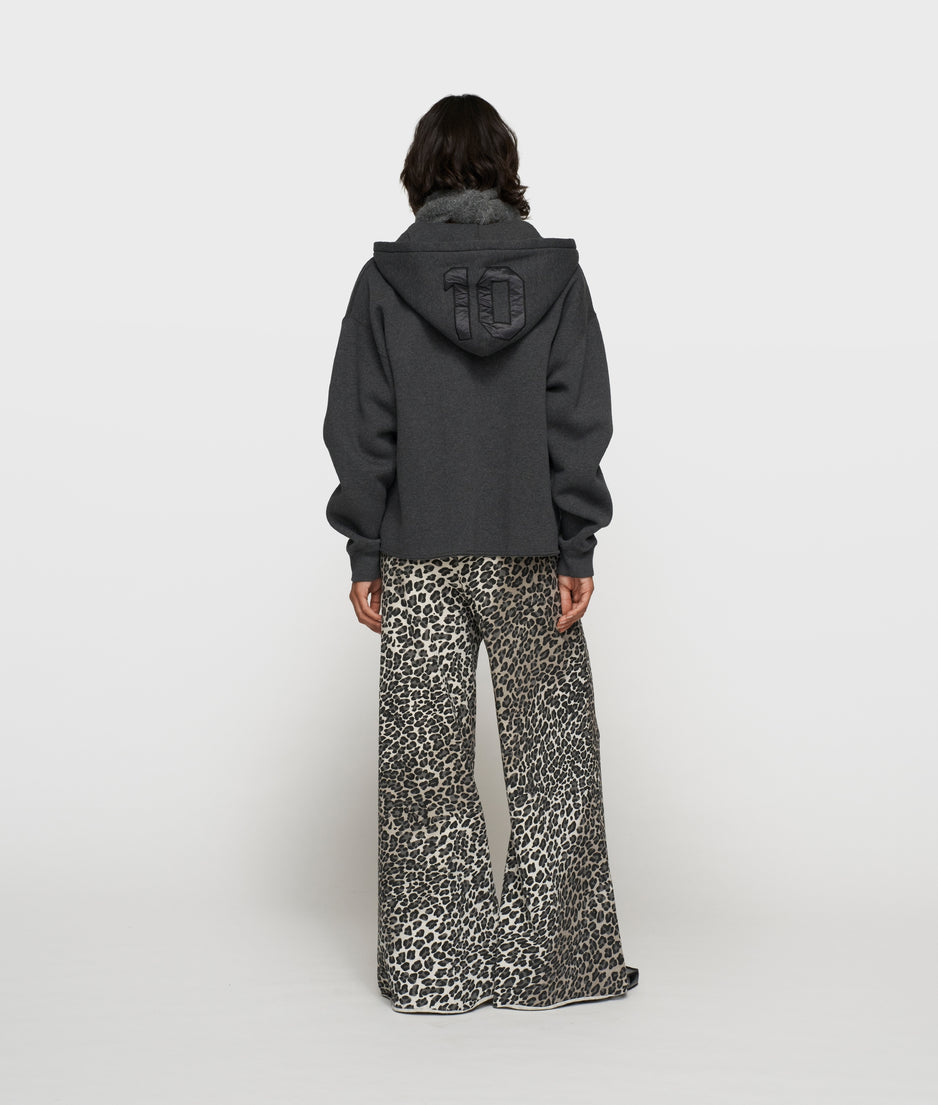 statement zip hoodie | antra melee