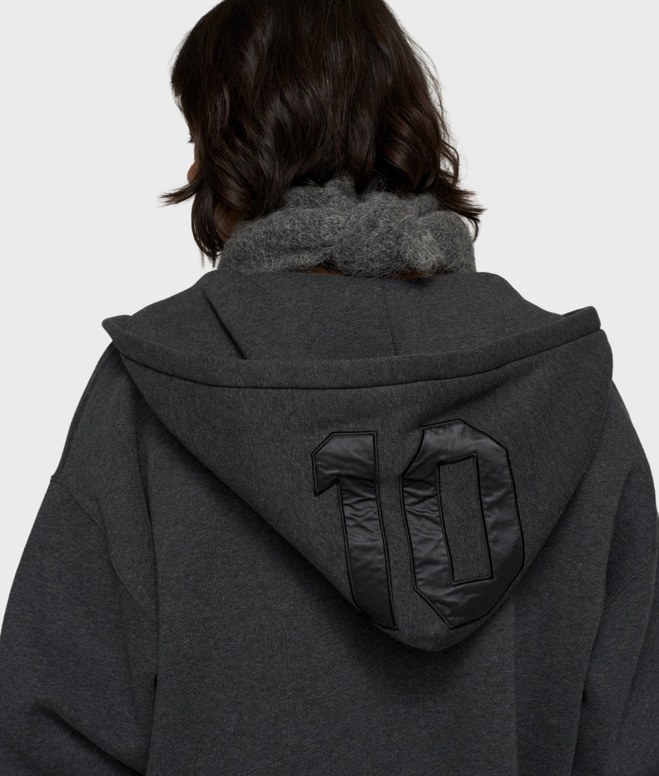 statement zip hoodie | antra melee