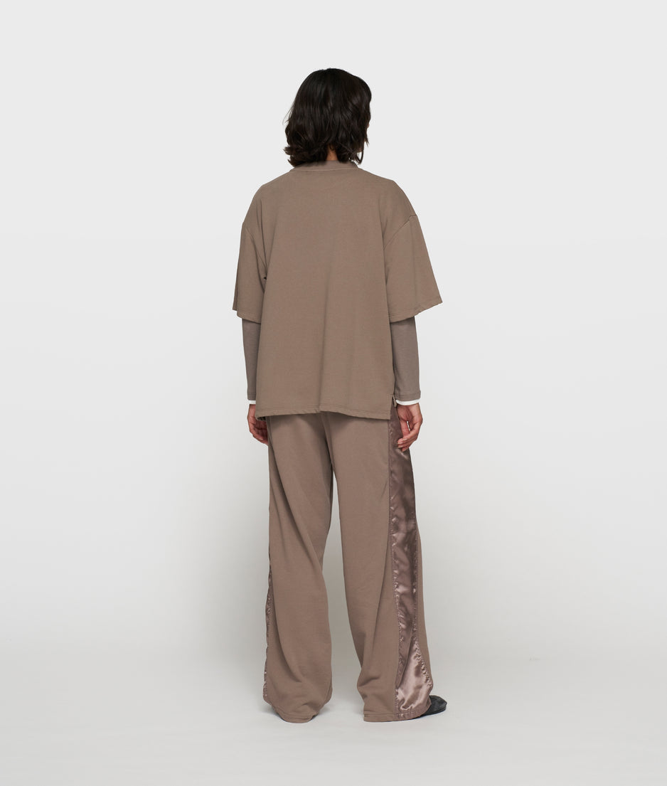 short sleeve sweater | moonrock