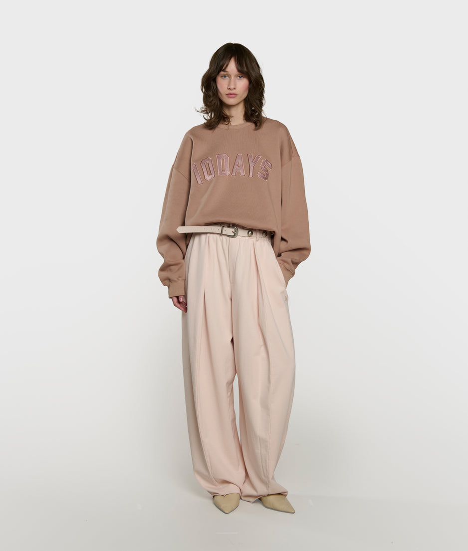 statement sweater | light fudge