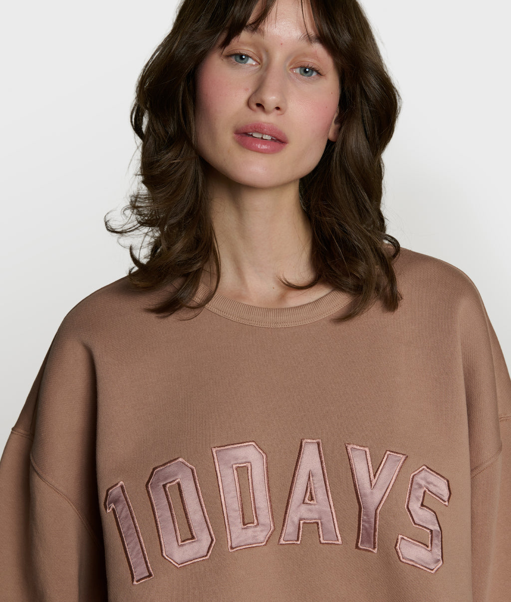 statement sweater | light fudge