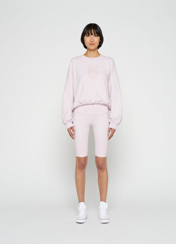 pale pink cycling shorts