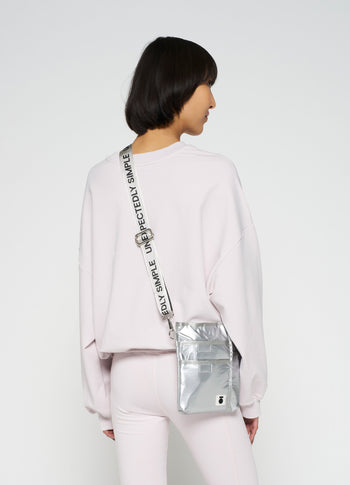 brief bag | silver