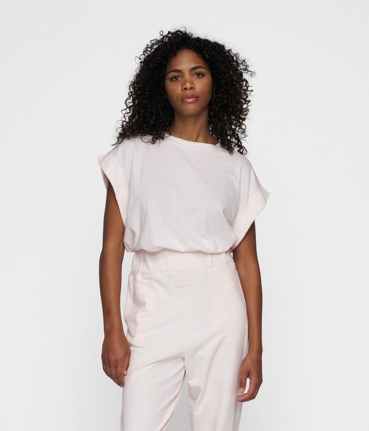 wide tee | marshmallow