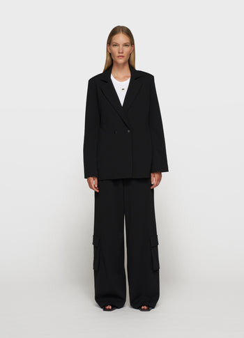 The Boardroom Blazer | black