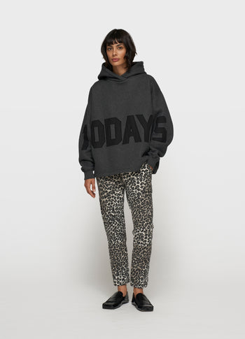 statement logo hoodie | antra melee