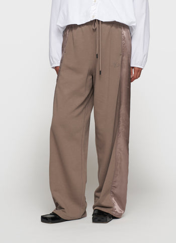 western jogger satin | moonrock