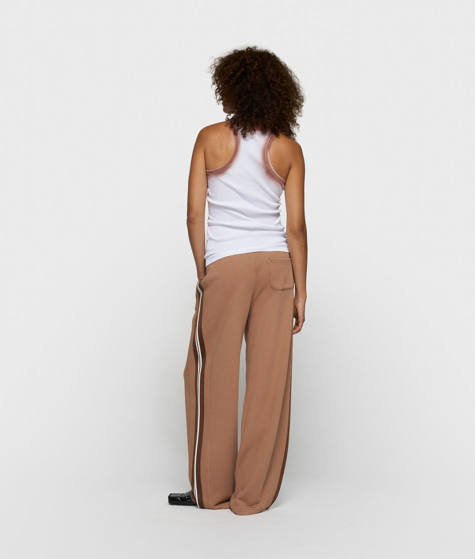 tank top rib spray | white