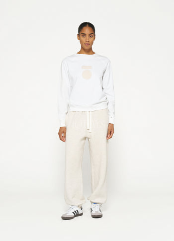 THE CREW NECK SWEATER white 10DAYS Official Online Store