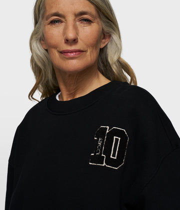 cropped sweater 10 | black