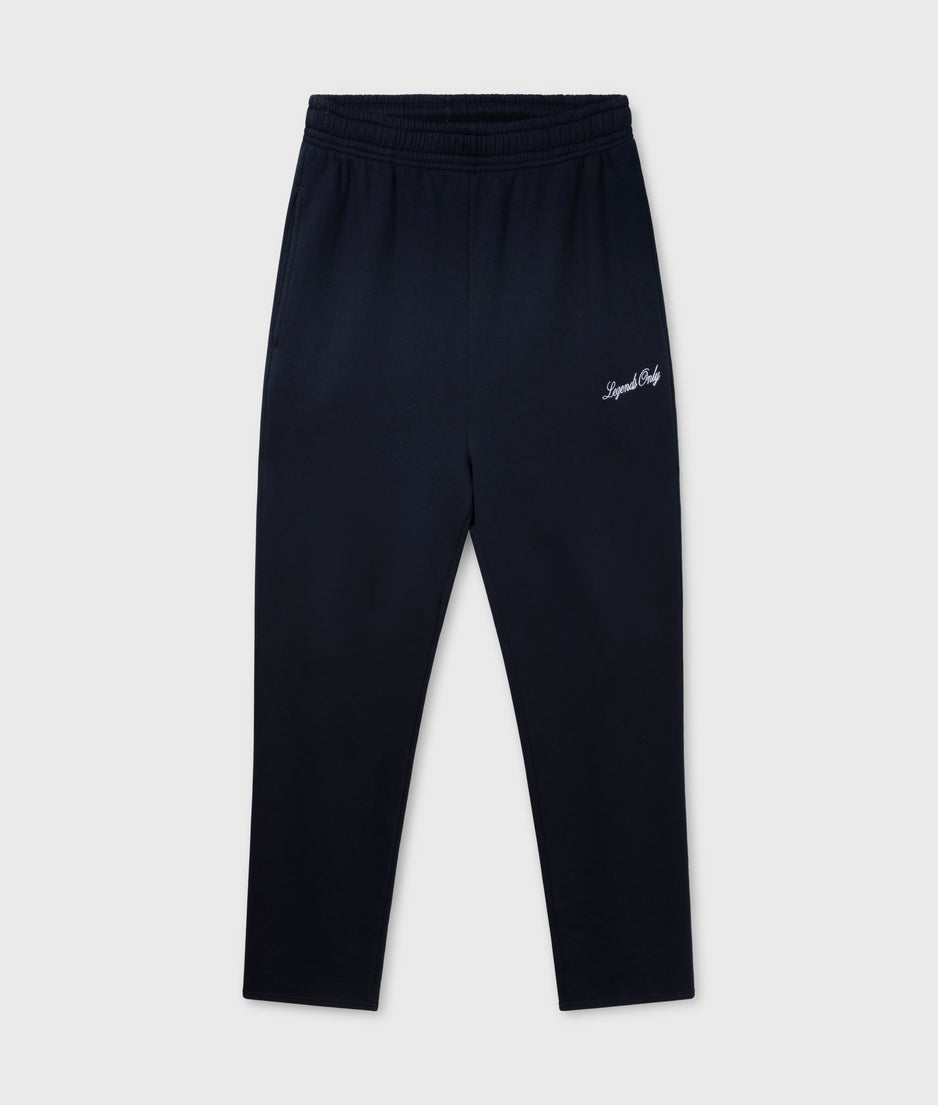 straight jogger | dark blue