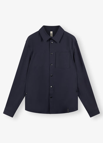 Khai overshirt | dark blue