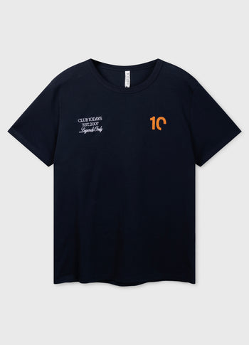 fitted tee | dark blue