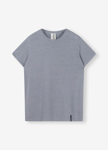 Dax linen tee | la blue