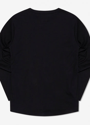 Alex rib jersey tee | dark blue