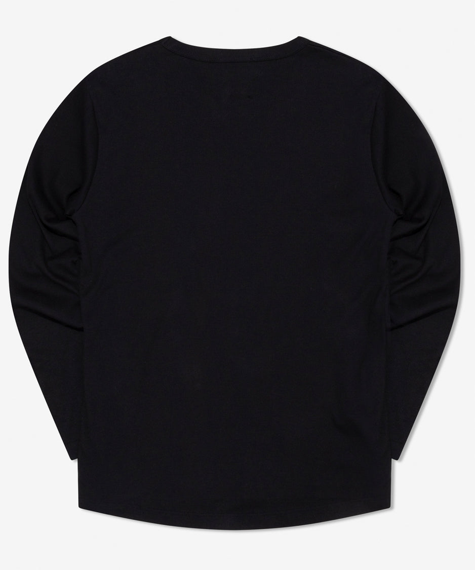 Alex rib jersey tee | dark blue