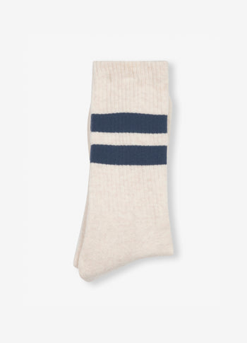 Noah socks | soft white melee