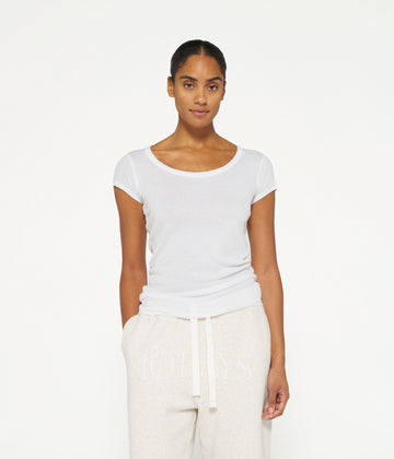 THE SLIM FIT TEE | white