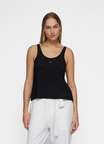 flowy top | black