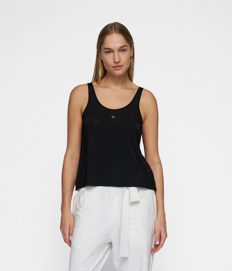 flowy top | black