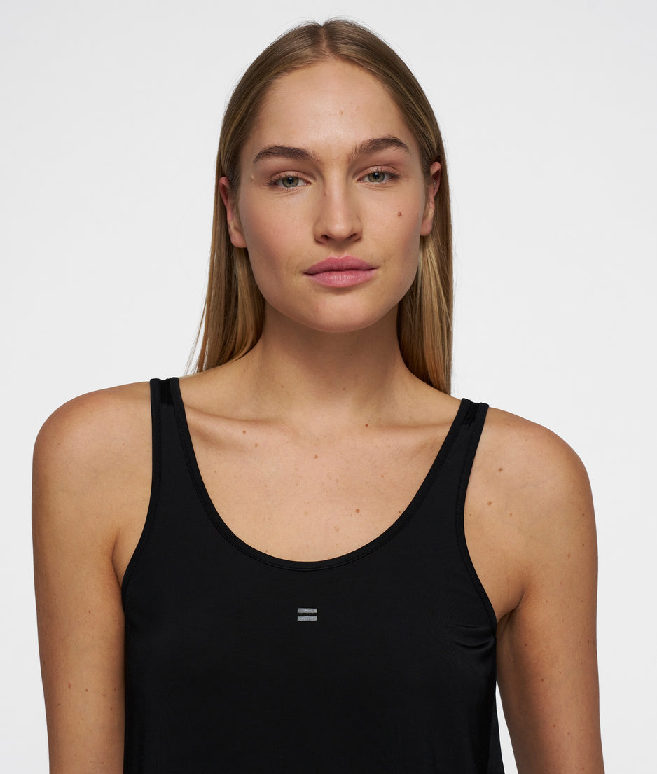 flowy top | black