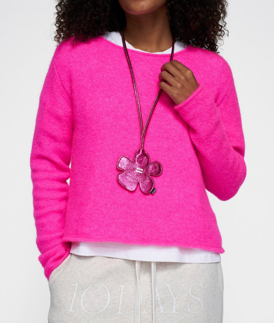 keycord | neon pink