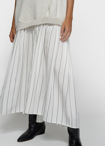 statement sweater dress | soft white melee